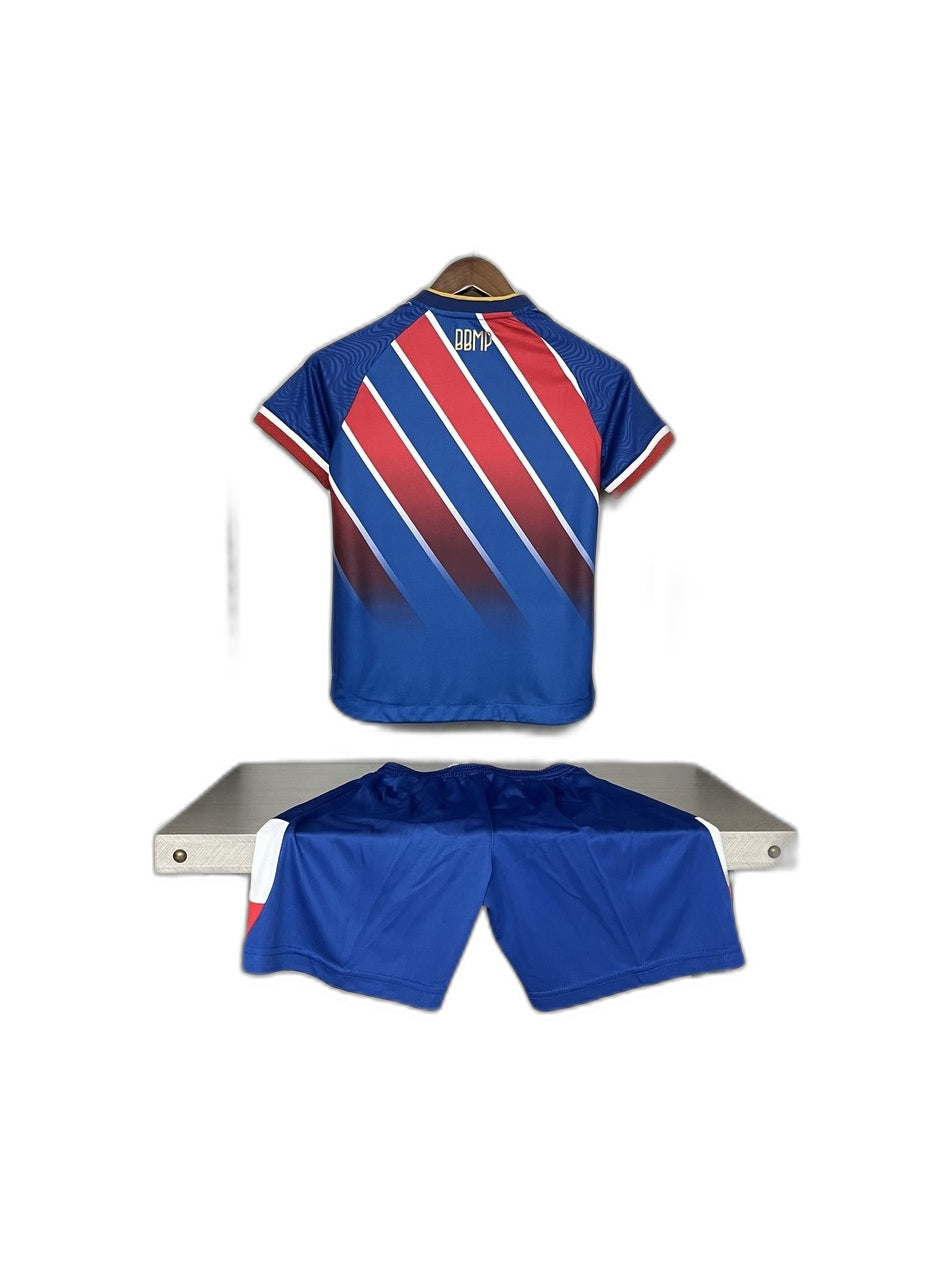 Camisa 2024-25 Bahia II Infantil verso fundo branco