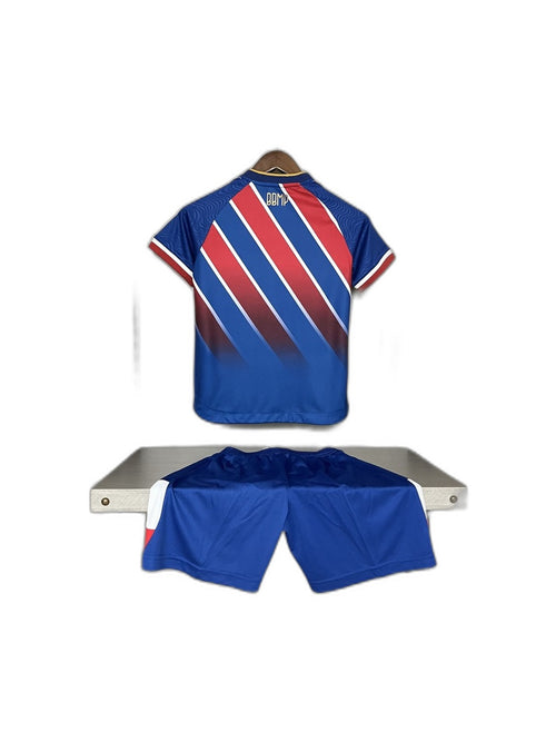 Camisa 2024-25 Bahia II Infantil verso fundo branco