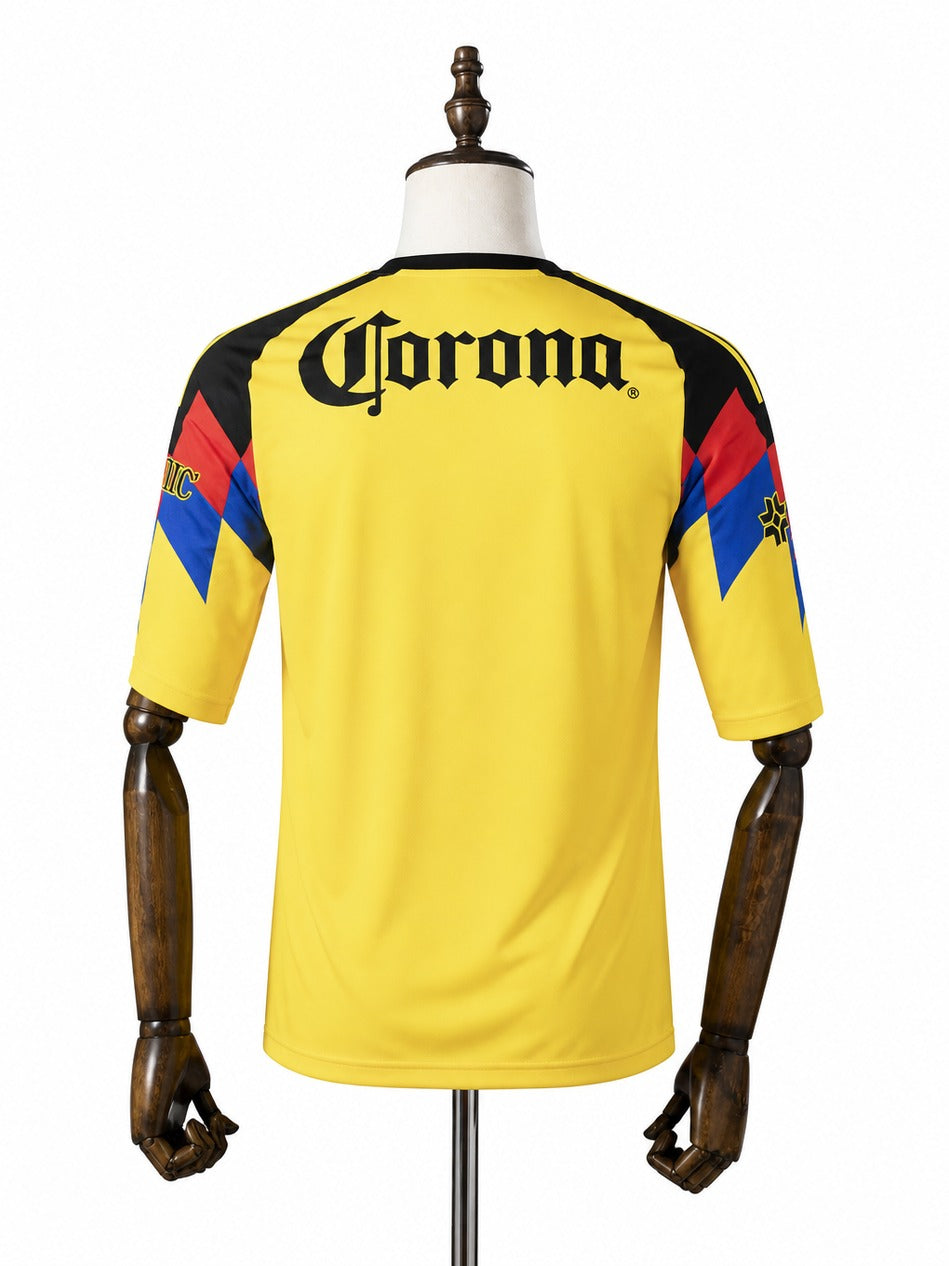 Camisa Club América - 1º Uniforme Torcedor 2025/2026 verso manequim fundo branco