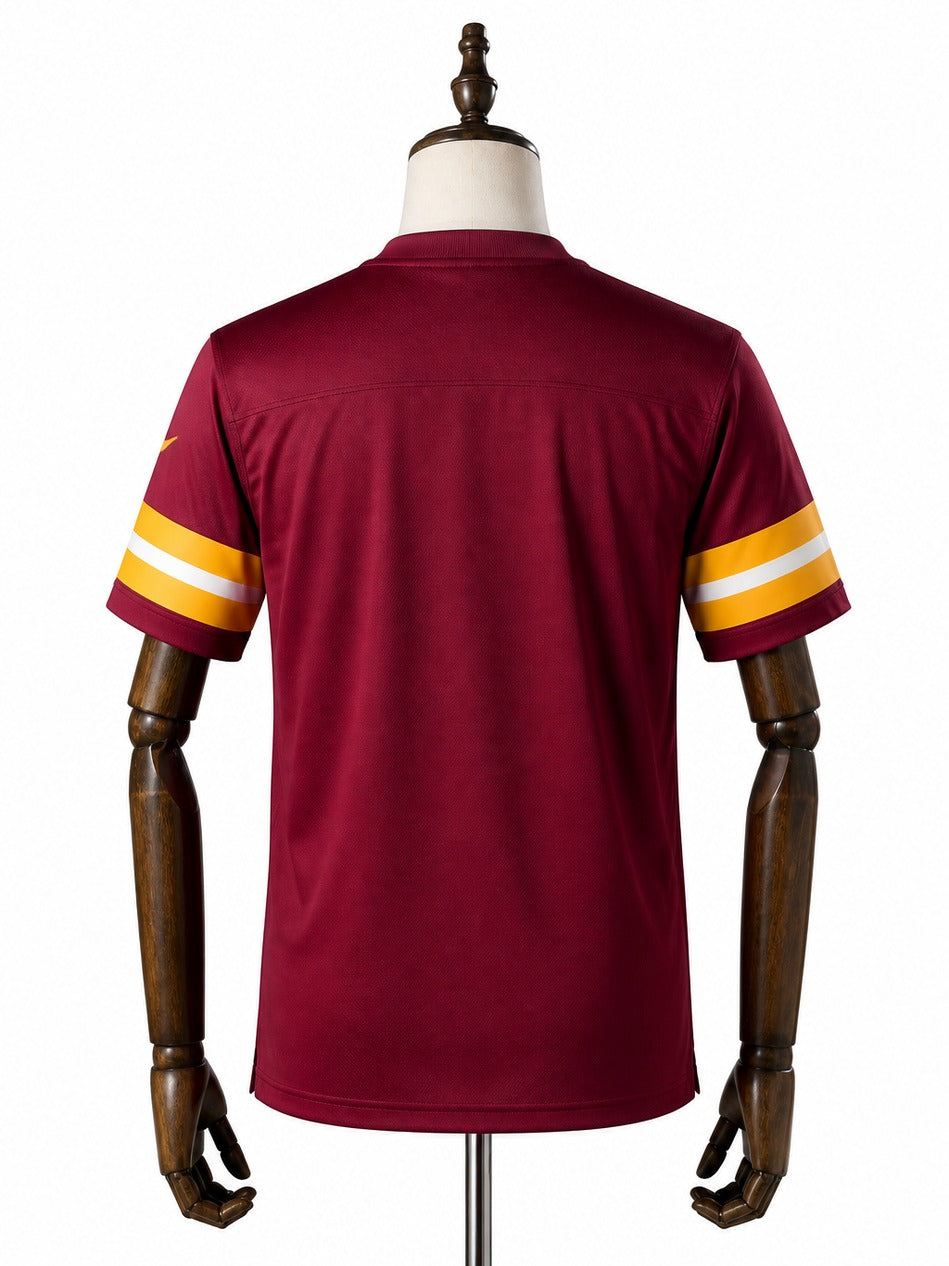 Camisa Washington Commanders Home (Titular) NFL verso manequim fundo branco