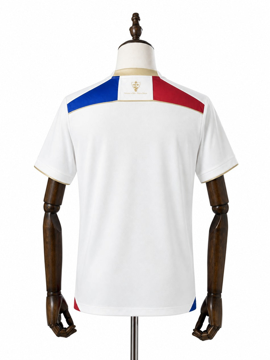Camisa Fortaleza - 2º Uniforme Torcedor Sem Patch 2025/2026 verso manequim