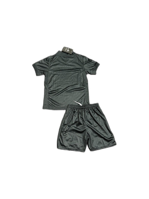 Camisa 2025-26 PSG IIII Infantil verso fundo branco