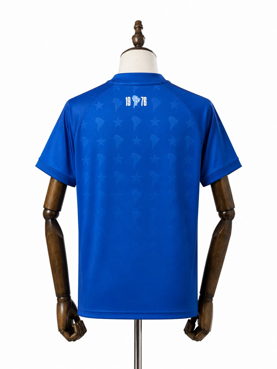 Camisa Cruzeiro - 1º Uniforme Torcedor Sem Patch 2026/2027 verso manequim