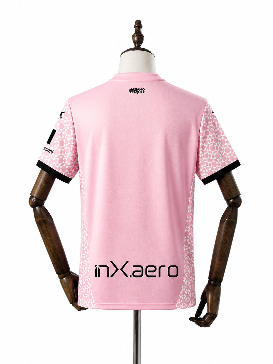 Camisa Palermo - 1º Uniforme Torcedor 2024/25 verso manequim fundo branco