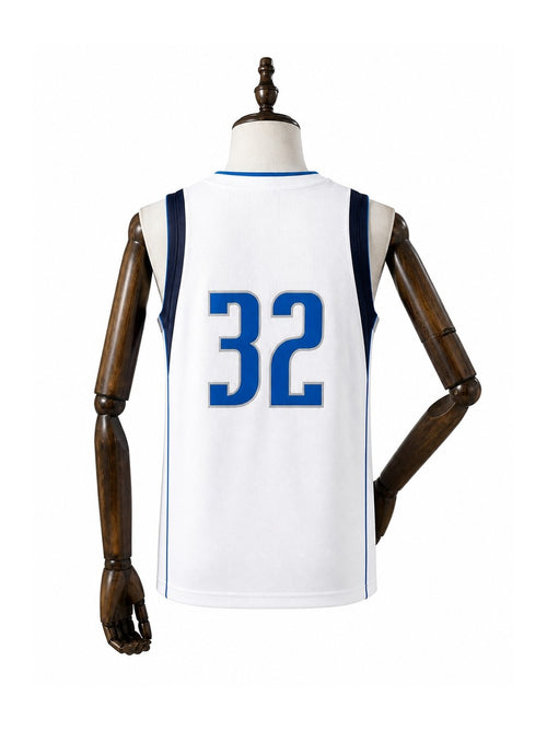 Camiseta NBA Dallas Mavericks - 2ª Camisa (Away) verso manequim fundo branco padronizada