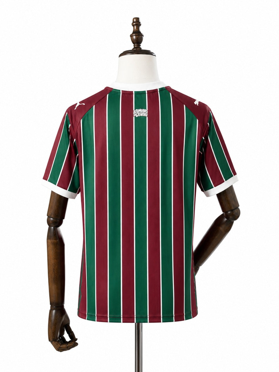 Camisa Fluminense - 1º Uniforme Torcedor Sem Patch 2026/2027 verso manequim