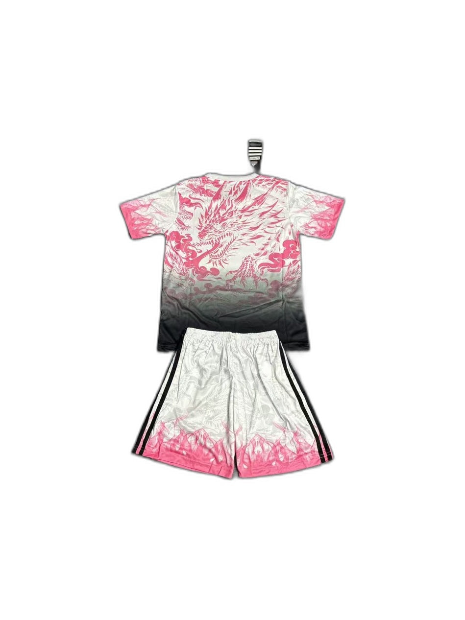 Camisa 2025-26 Real Madrid Infantil verso fundo branco