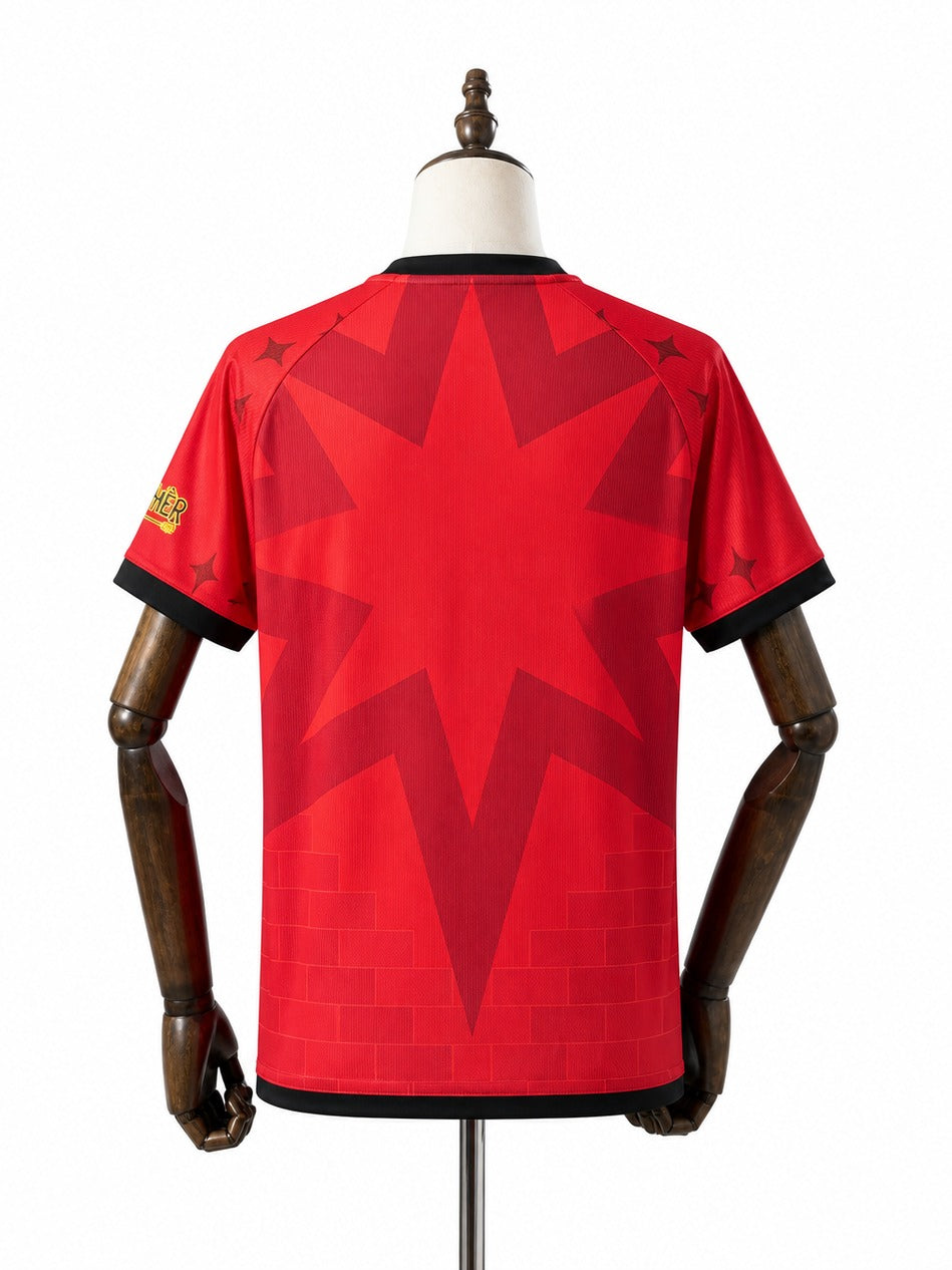 Camisa Venezia - Camisa Red Torcedor 2026/27 verso manequim fundo branco