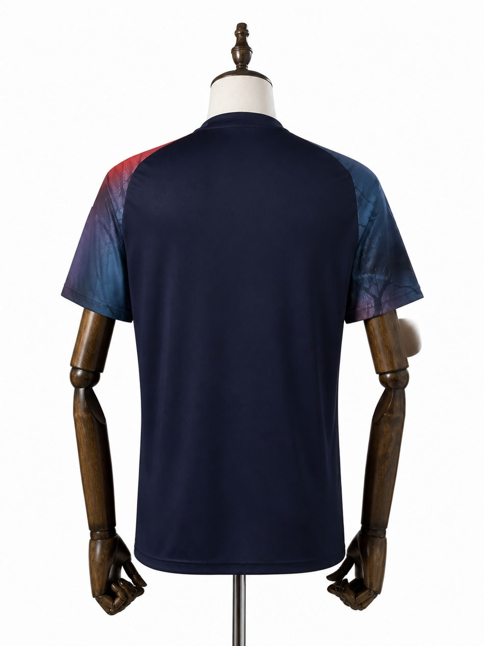 Camisa Houston Dynamo - 2º Uniforme Torcedor 2026 verso manequim fundo branco