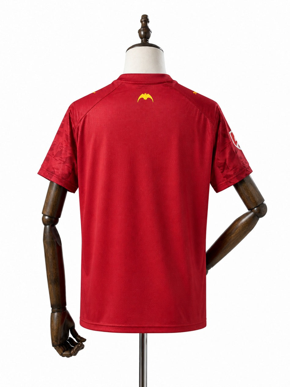 Camisa Valencia - 2º Uniforme Torcedor 2025/26 verso manequim fundo branco