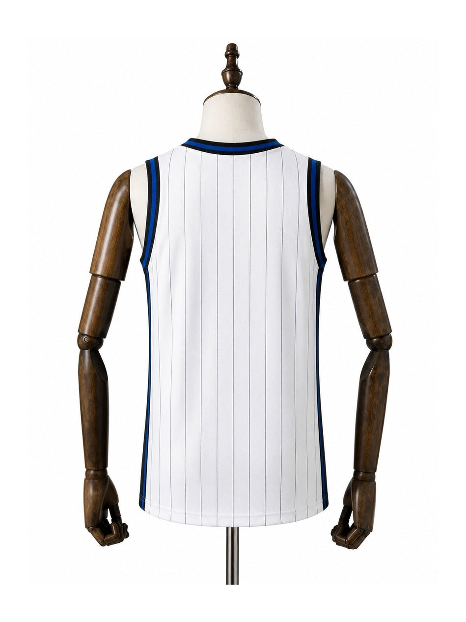 Camiseta NBA Orlando Magic - 2ª Camisa (Away) verso manequim fundo branco padronizada
