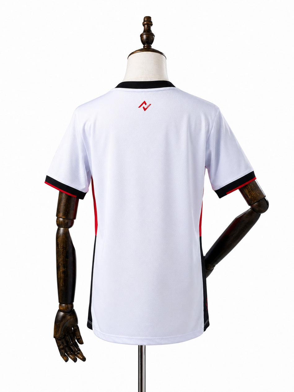 Vitória 24/25 Vitoria Away Women Jersey back wood mannequin white background