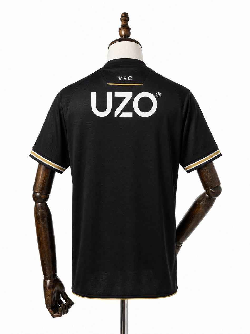 Vitória 24/25 Vitoria SC Away Jersey back wood mannequin white background