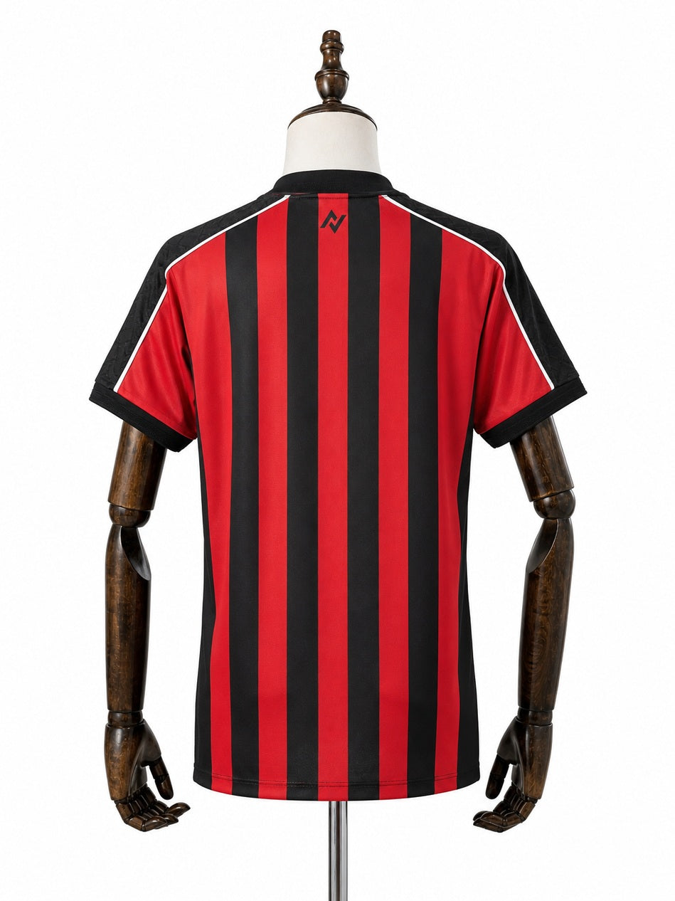 Vitória 25/26 Vitoria Home Women Jersey back wood mannequin white background
